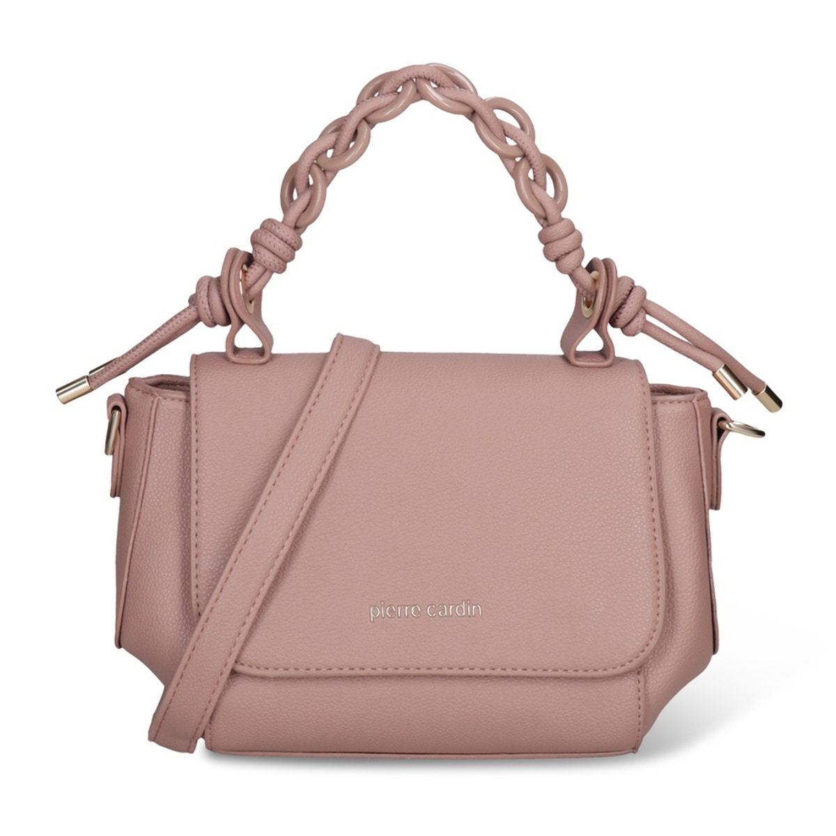 Borsa a mano da donna - Modello Celeste Chic - Pelle vegana PU - 25.0 x 15.0 x 11.0 cm