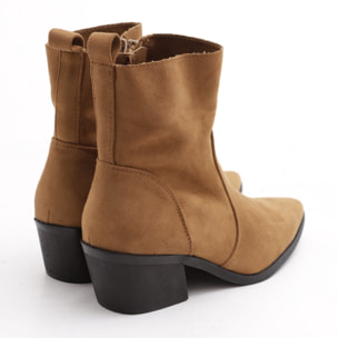 TRONCHETTO TEXANO LISCIO TABACCO