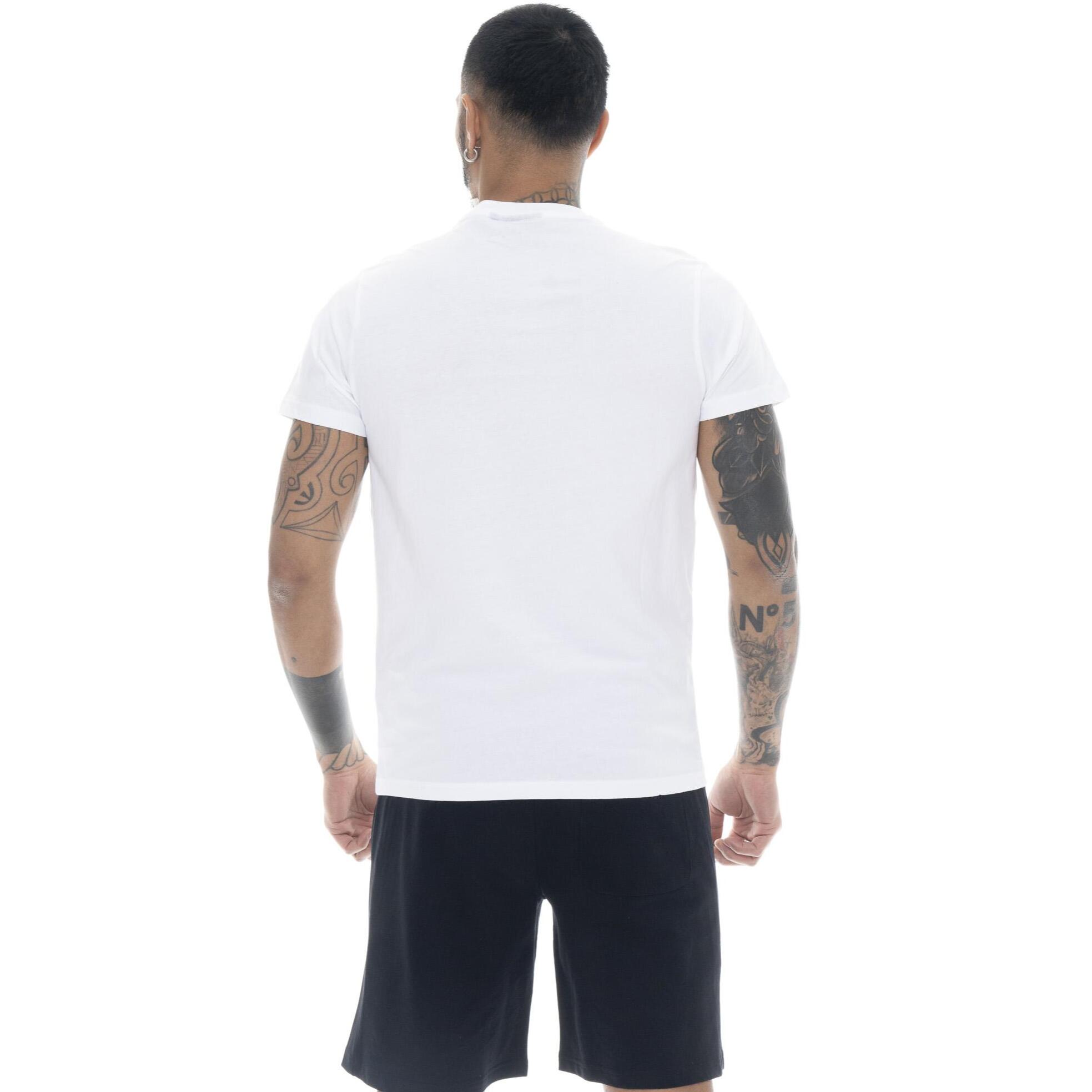 T-shirt a maniche corte da uomo Leone Patch