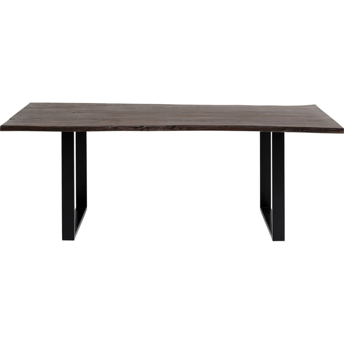 Table Harmony noyer noire Kare Design