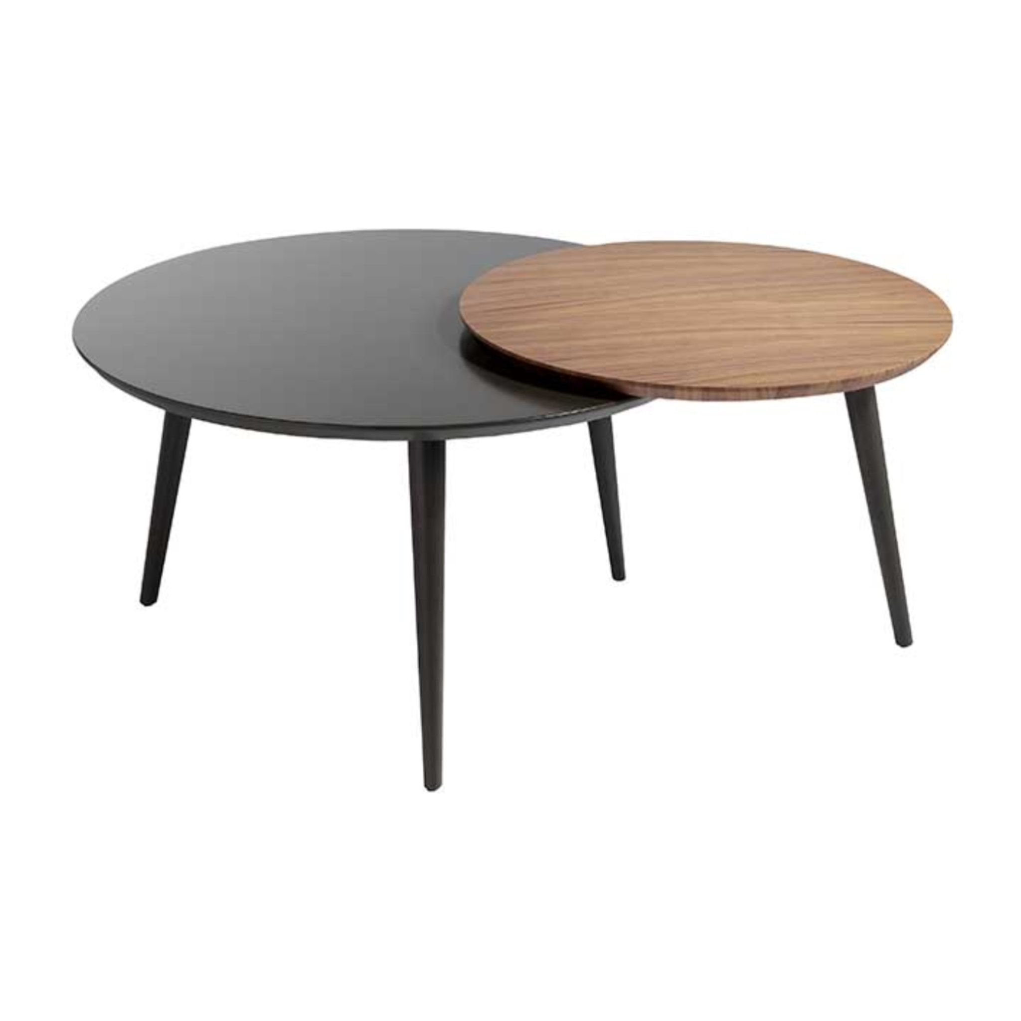 Mesa de centro – Nogal y gris