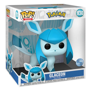 Pokemon Super Sized Jumbo Pop! Games Figure in Vinile Glaceon (Emea) 25 Cm Funko