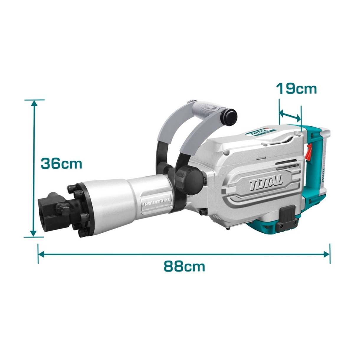 Martello Demolitore 1700W 50J - SDS Hex