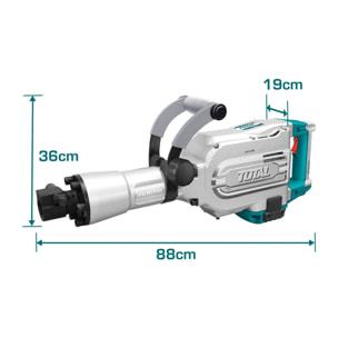 Martello Demolitore 1700W 50J - SDS Hex