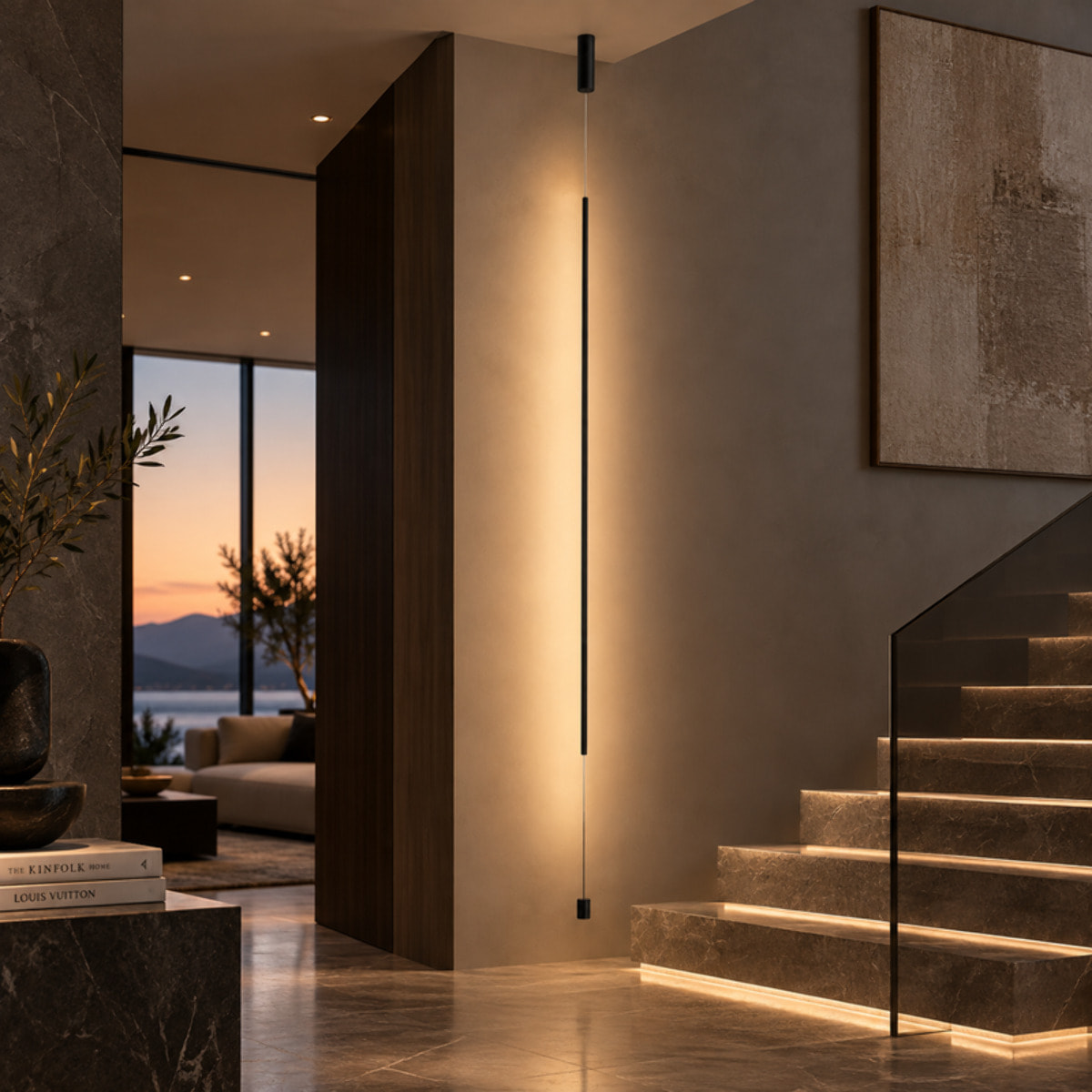 Sospensione verticale LED Rossini DAISHO