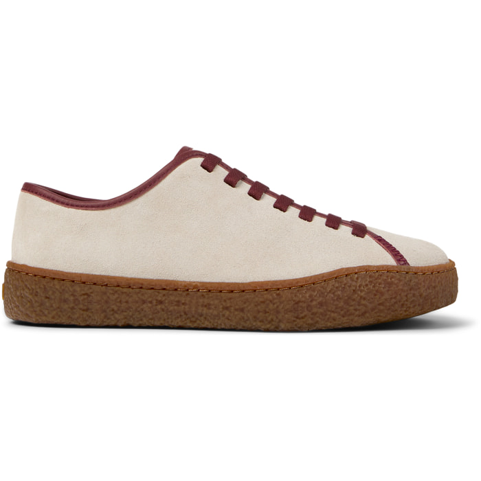 Sneakers - CAMPER Peu Terreno - Beige - Pelle scamosciata