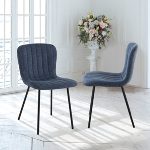 TOMASUCCI set 4 sedie COSY BLUE