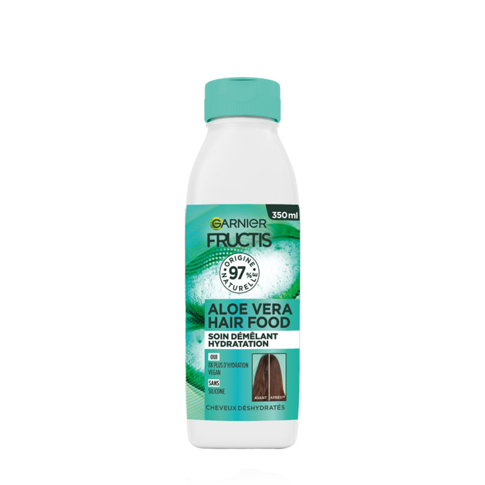 Lot de 6 - Garnier Fructis Démêlant Hair Food Hydratant aloe vera 350ml