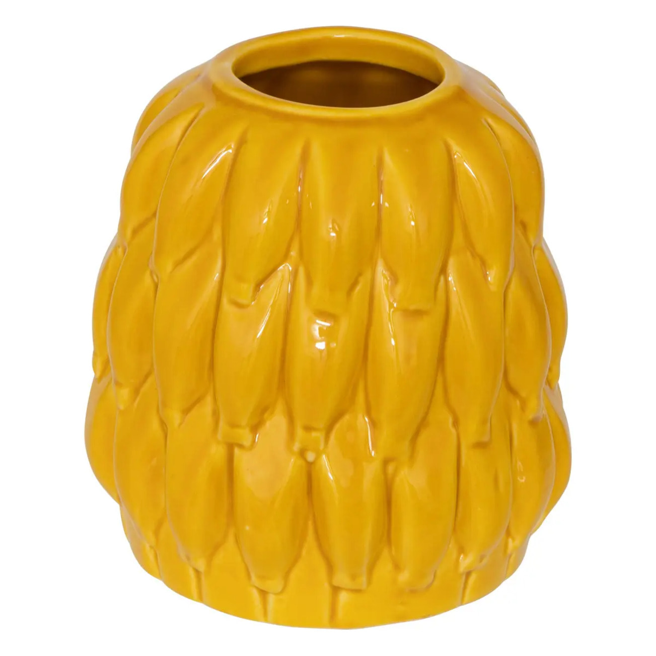 Soliflore ananas "Yuca" céramique H10cm