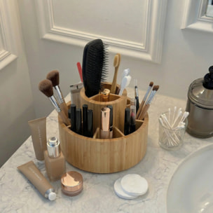 Organisateur de maquillage Bambou ISALYS Beige MSV