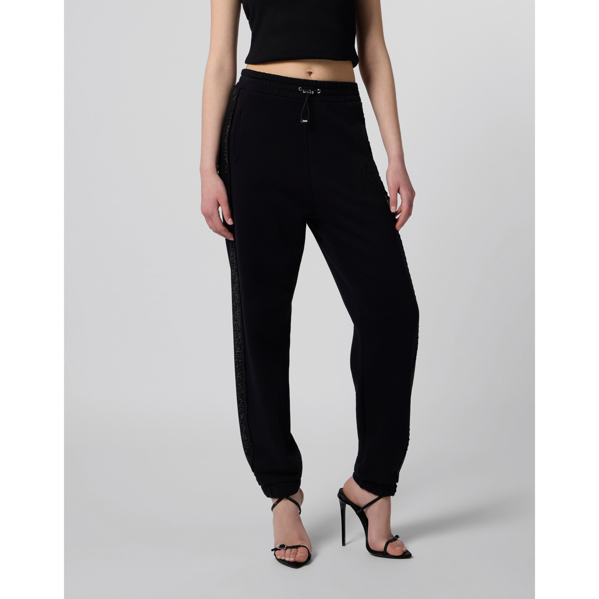 PHILIPP PLEIN Joggers Strass Band