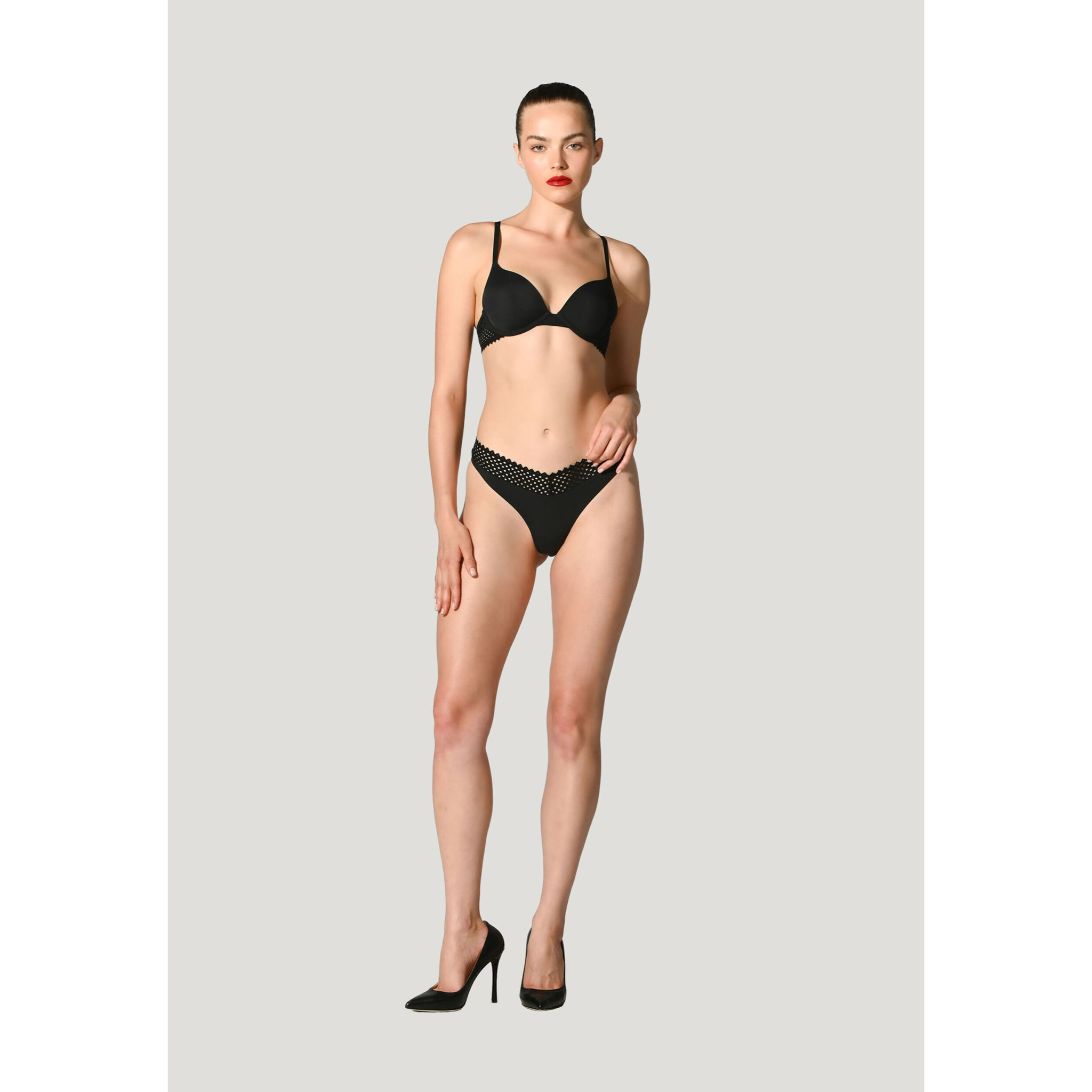 Reggiseno push-up Romantic Net Push-up Bra