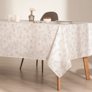 Nappe en 100% coton antitâche Tania NATURALE