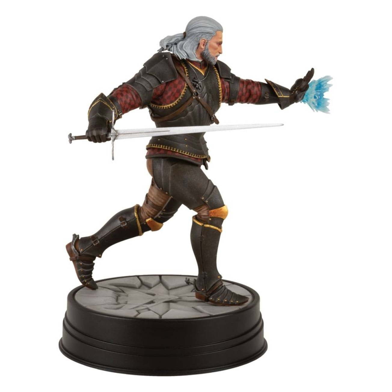 Witcher 3 Wild Hunt Pvc Statua Geralt Toussaint Tourney Armor 20 Cm Dark Horse