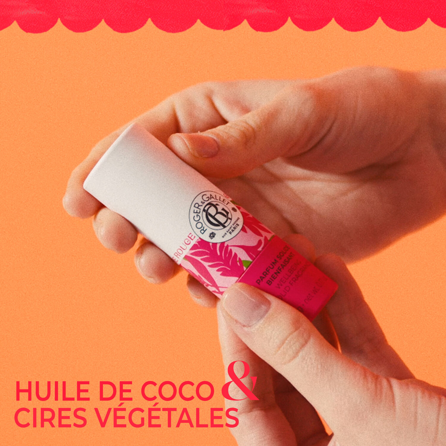 Gingembre Rouge - Parfum Solide Bienfaisant 5 g