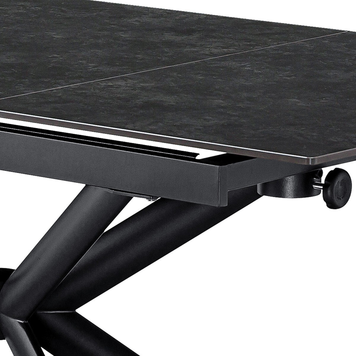 Table à manger extensible 6/10 couverts en céramique - VIK