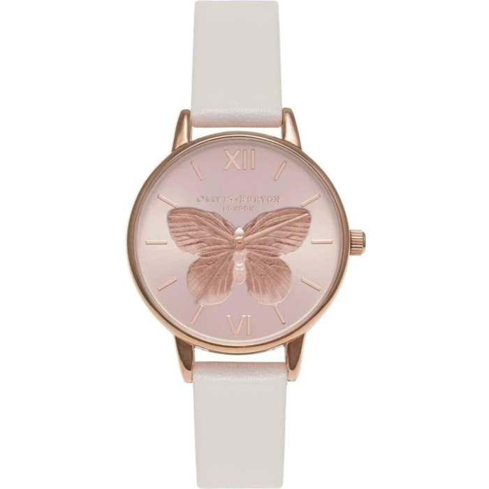 Reloj Olivia Burton OB16MB16 Mujer Analogico Cuarzo con Correa de Piel sintetica