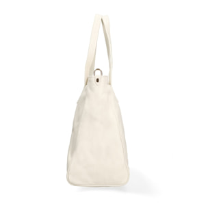 Borsa a mano da donna Made in Italy - Modello Eridana Lux - 100% pelle - 38.0 x 28.0 x 15.0 cm
