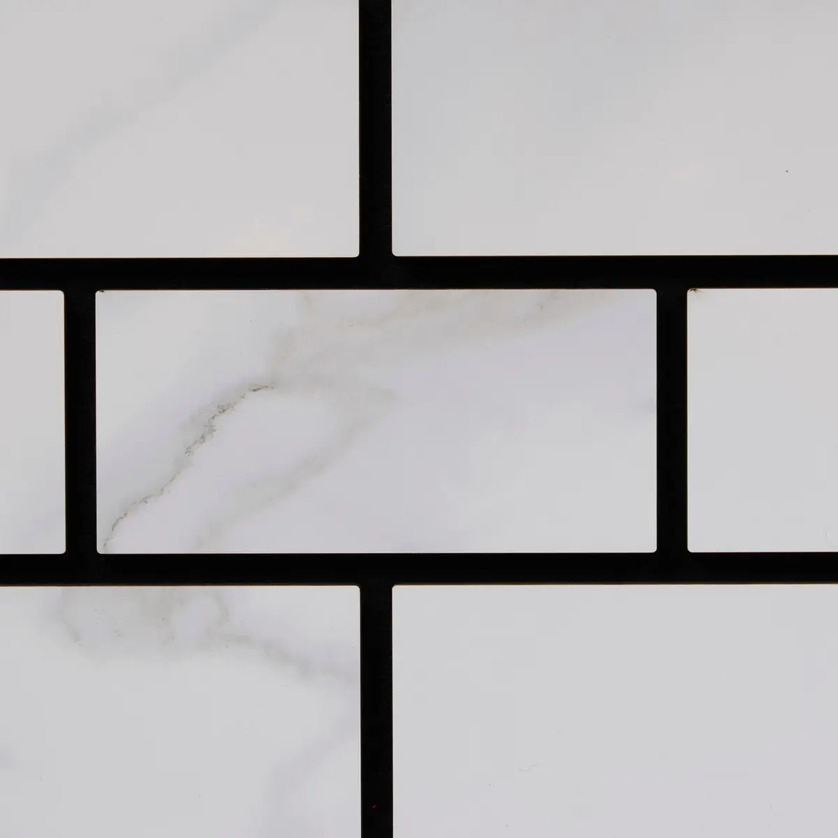 Panneau décoratif mural Clint gris 61x69cm