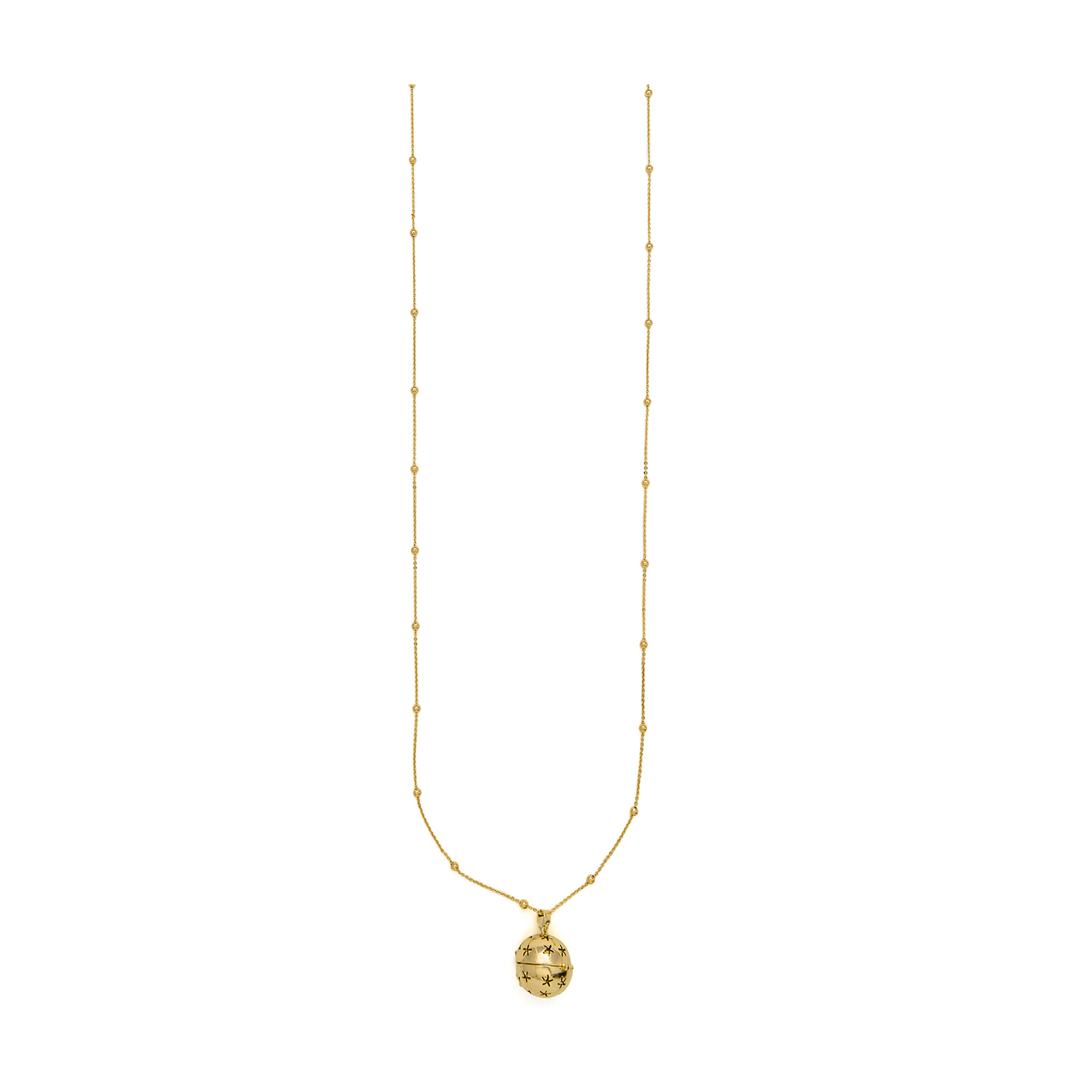 Llamador de ángeles Yebah acabado oro amarillo 18k