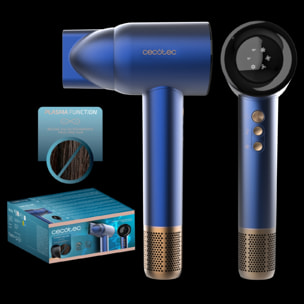 Cecotec Secadores de pelo BLDC IoniCare RockStar Nano IonTech Blue