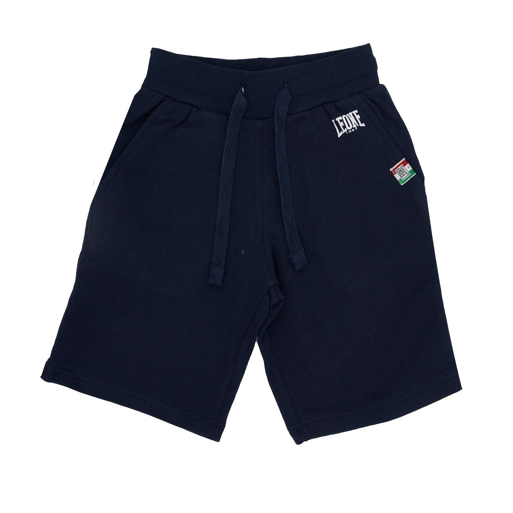 Bermuda básica infantil polar con logo pequeño