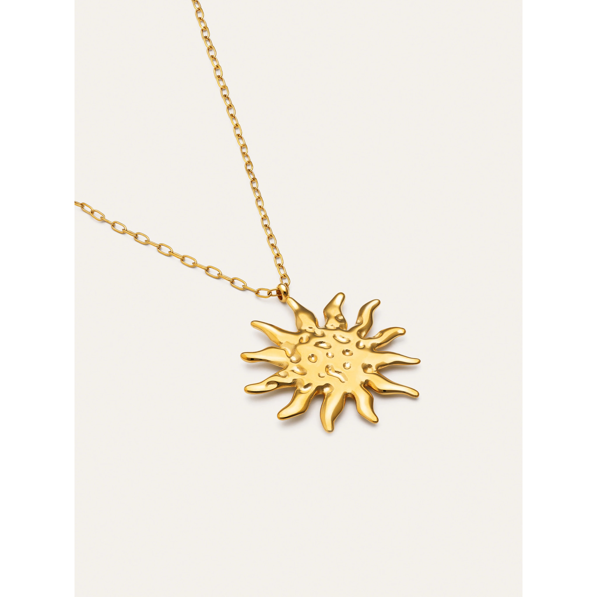 Collar Chic Solea Acero Baño Oro