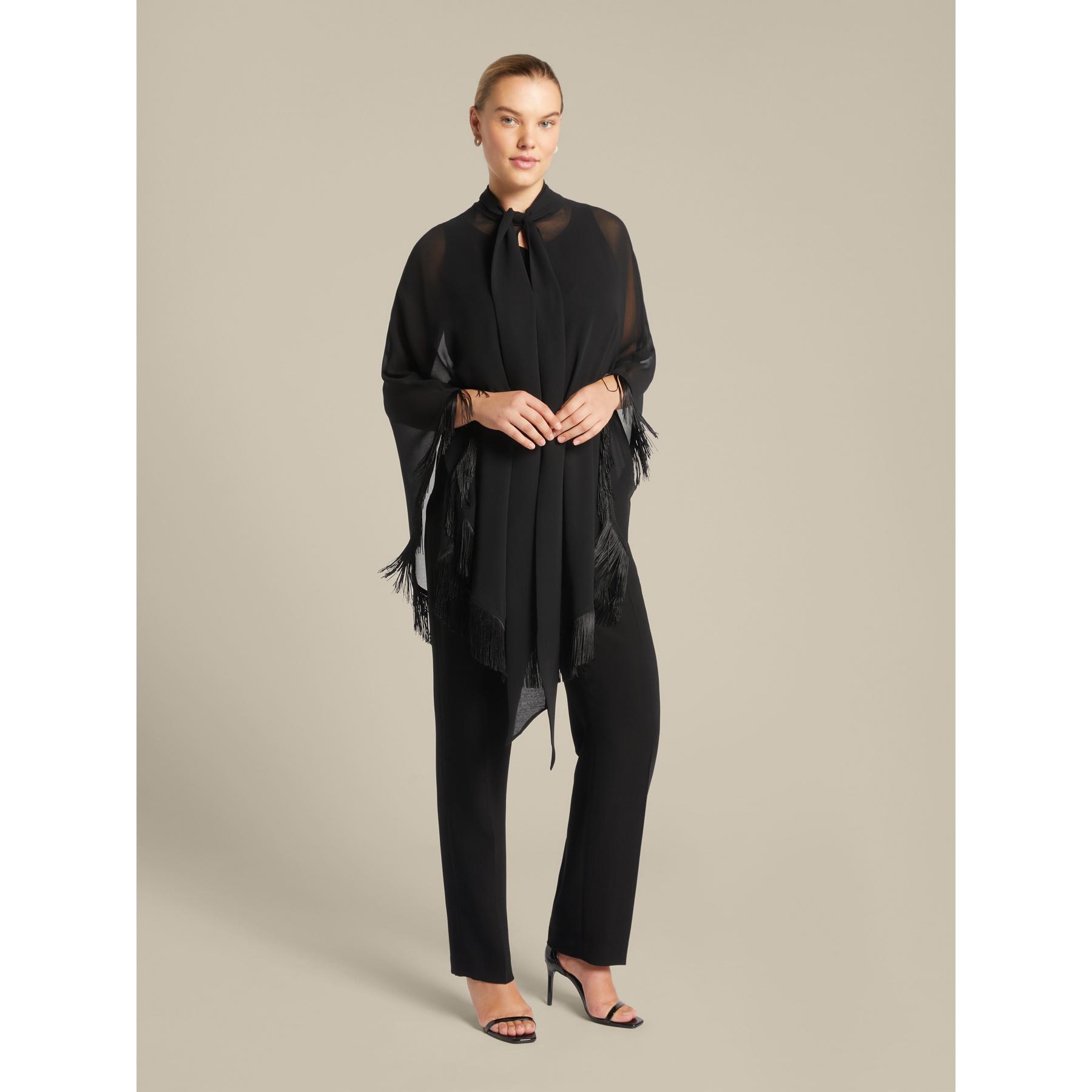 Elena Mirò - Pantaloni slim in cady stretch - Nero