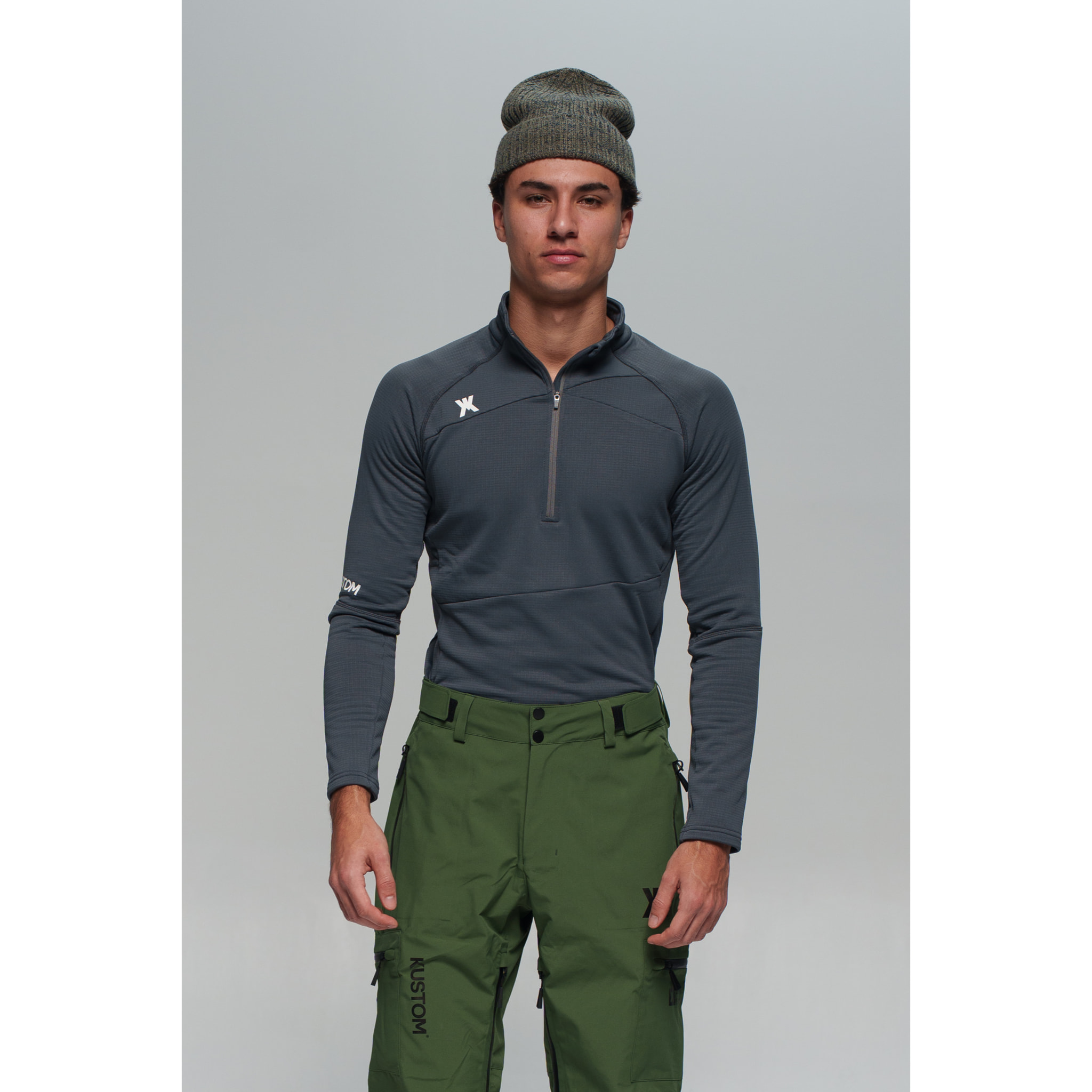 Maglietta termica grigia AXIS KUSTOM UOMO