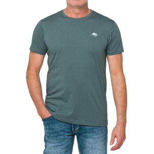 Camiseta de algodón 180 gr Hot Buttered Mistral verde claro