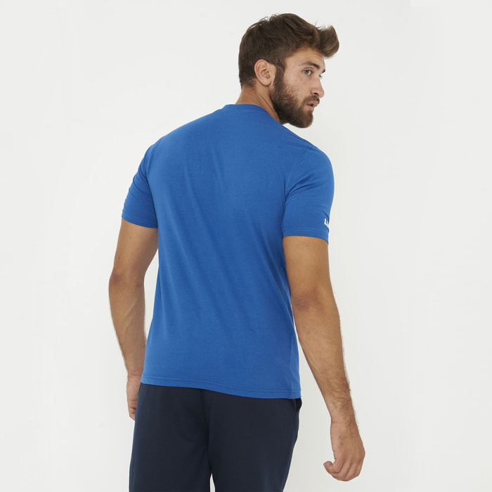 T-Shirt in cotone ARIA azzurra