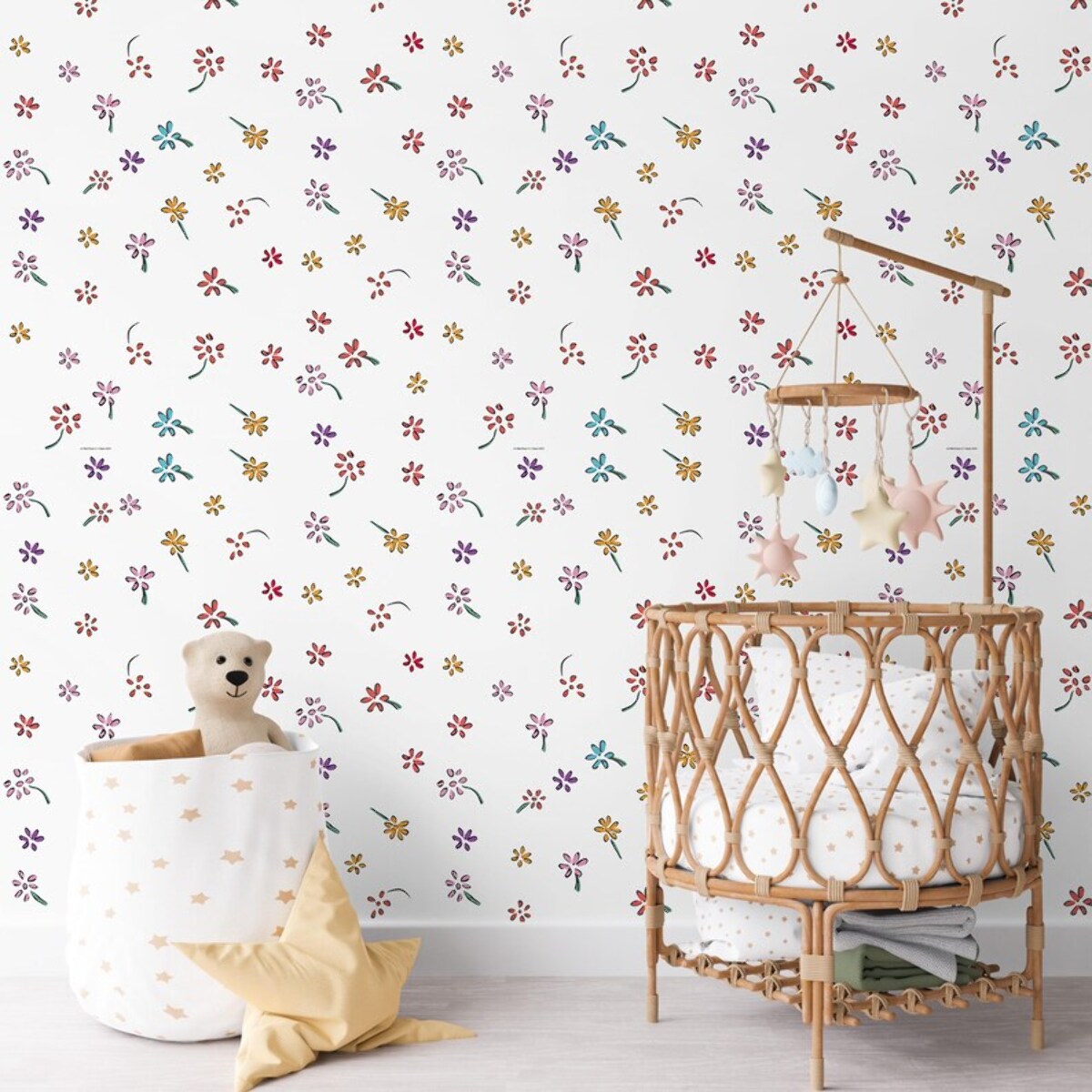 Carta da Parati Ufficiale Il Piccolo Principe Fiori