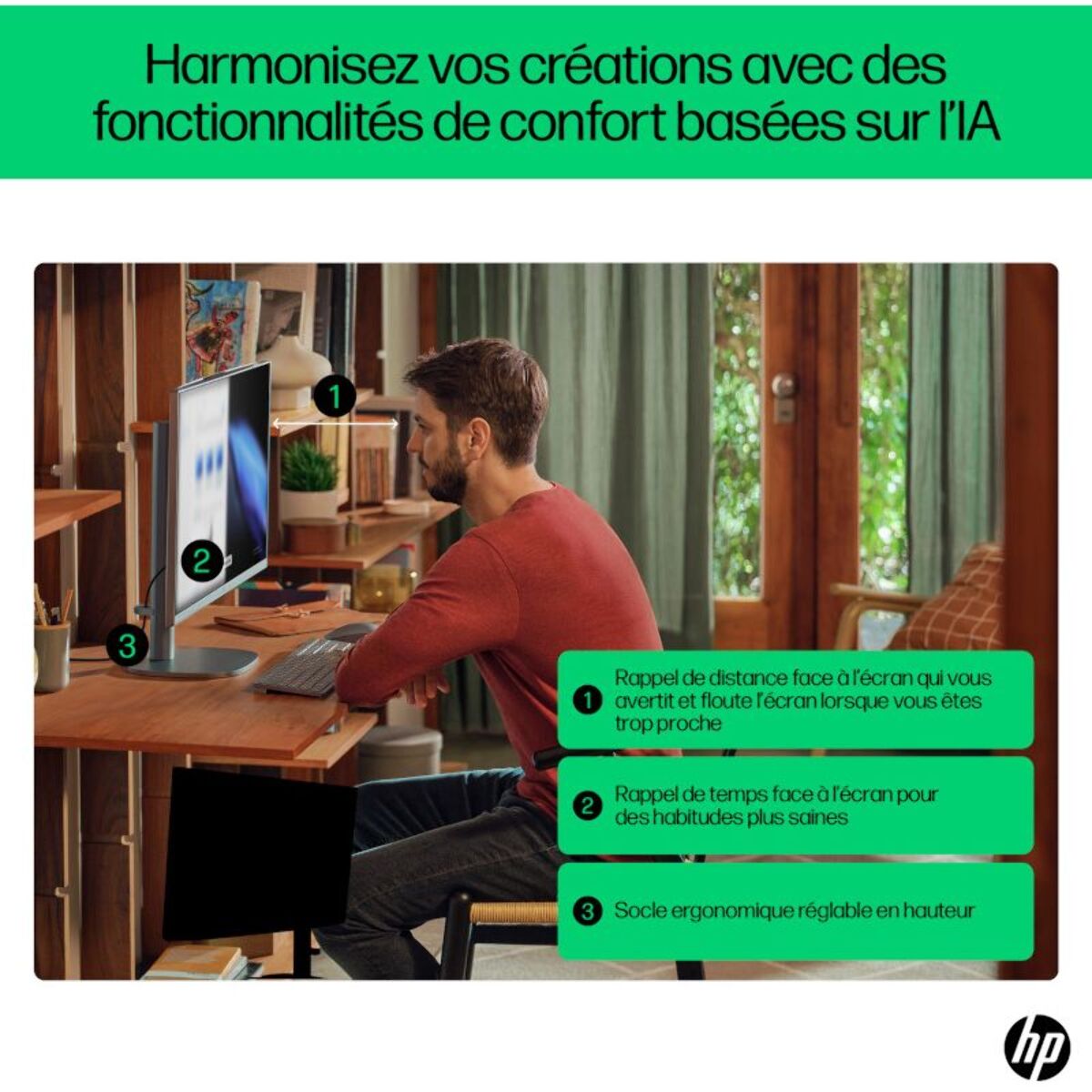 Ordinateur tout-en-un HP 27-cs1010nf