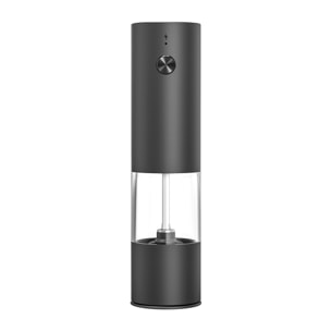 Molino eléctrico de pimienta EG-A con 70ml de capacidad y ajuste de grosor.