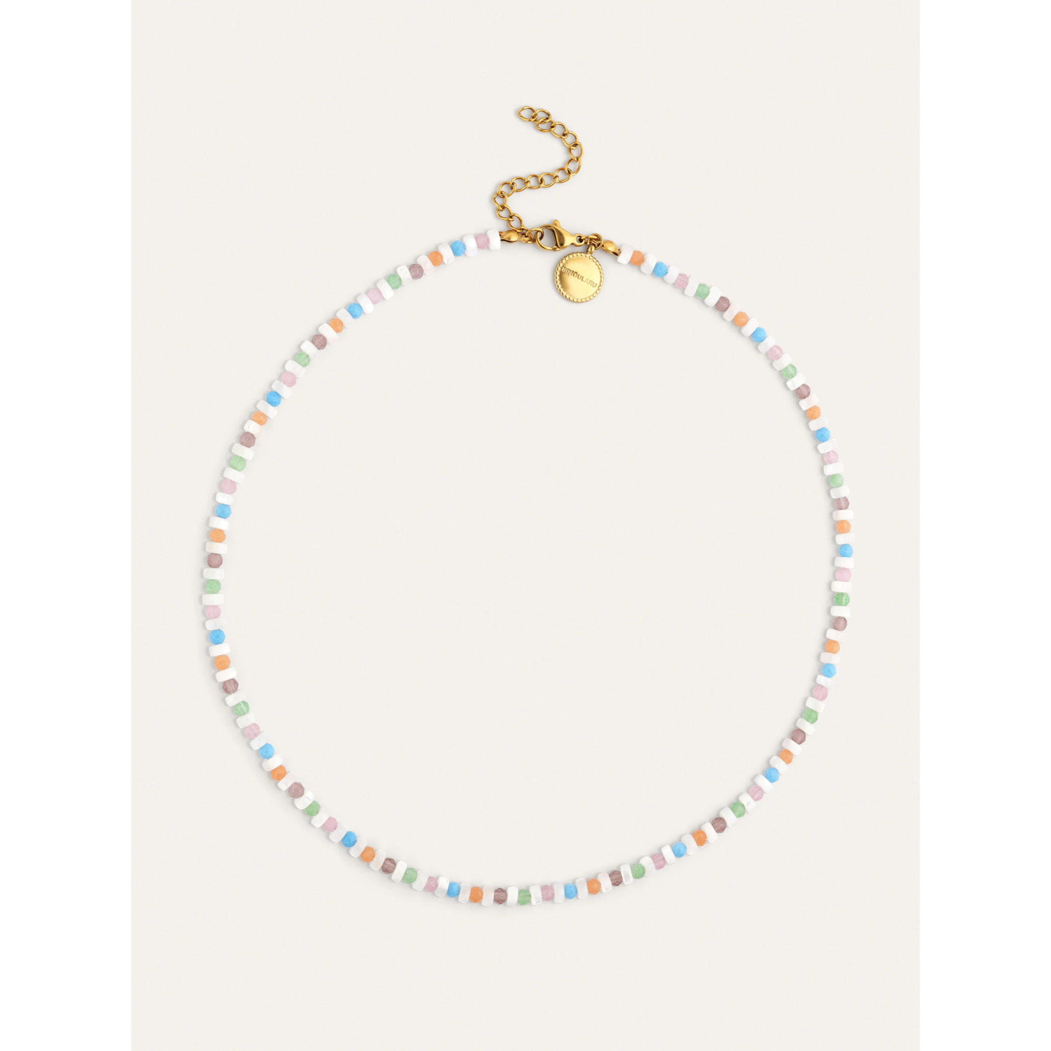 Collana Nacary Colors Acciao Placcato Oro