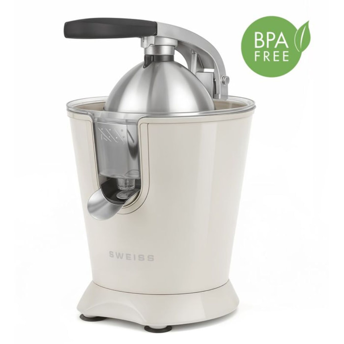 Presse-agrumes SWEISS VINTAGE BEIGE ZEST8