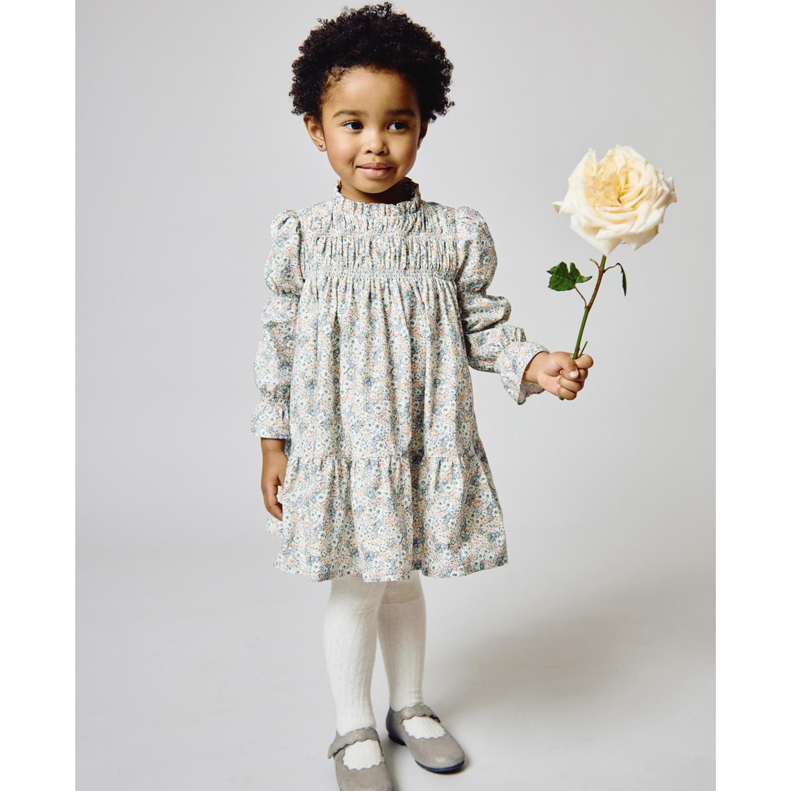 Vestido a flores con volante