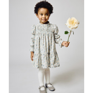 Vestido a flores con volante