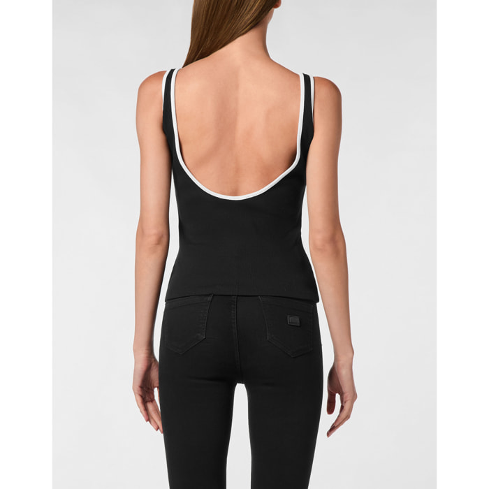 PHILIPP PLEIN Tank Top HEXAGON