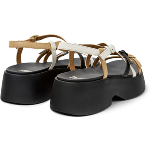 Sandalias - CAMPER Tasha Twins - Multicolor - Cuero liso