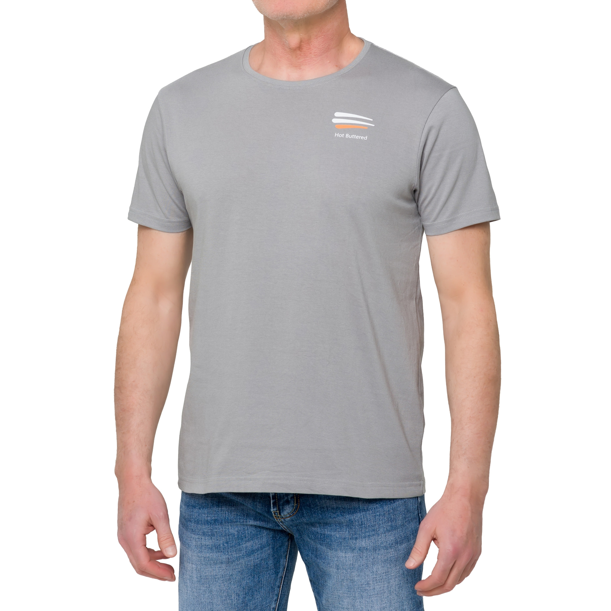 Camiseta de algodón 150 gr Hot Buttered Oceanik Gris