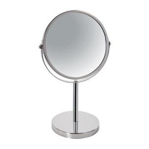Miroir grossissant sur pied Acier SYDNEY Chromé Spirella