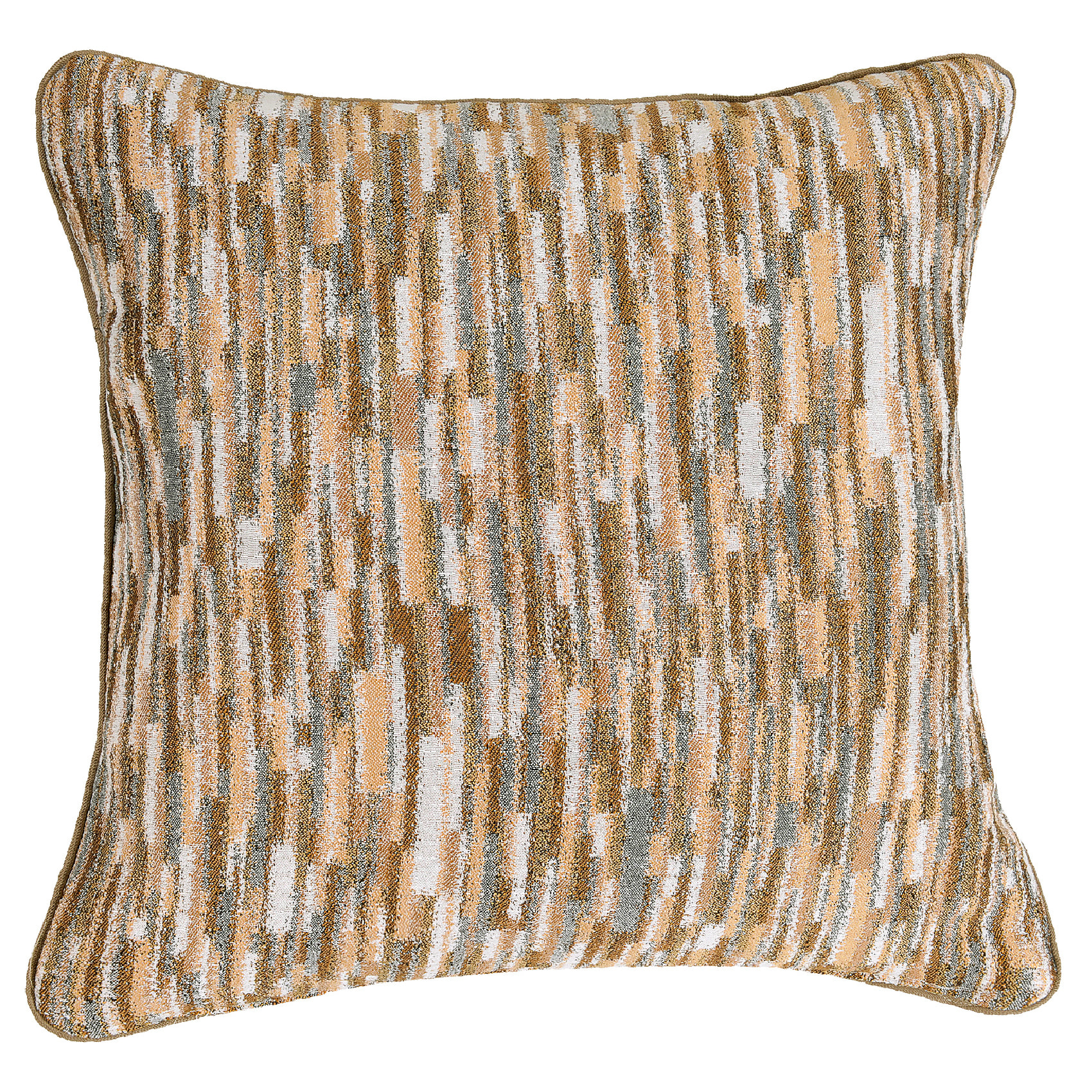 Coussin  - Effet Moucheté - Jaune