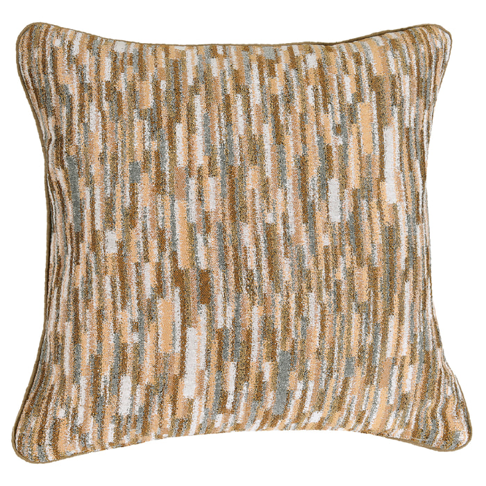 Coussin  - Effet Moucheté - Jaune