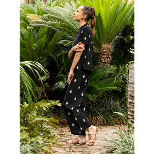 Sandalias N5810S NOBUCK LAVADO DENIM-LIME/ PANGLAO color Denim-lime