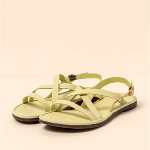 Sandalias N5694 SOFT NAPPA LIME / TULIP color Lime