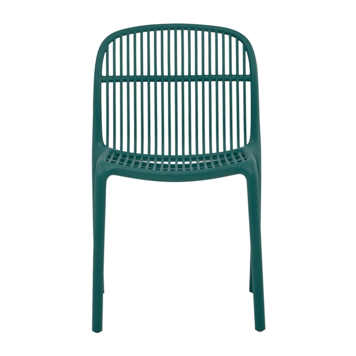 Set da 4 sedie da giardino in polipropilene verde – Sintra