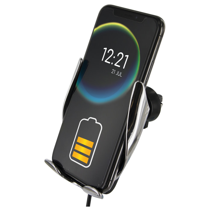 SUPPORT TEL VOITURE INFRAROUGE CHARGE INDUCTION