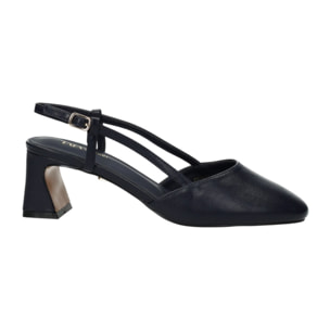 Décolleté sling back Donna Tata Italia Blu