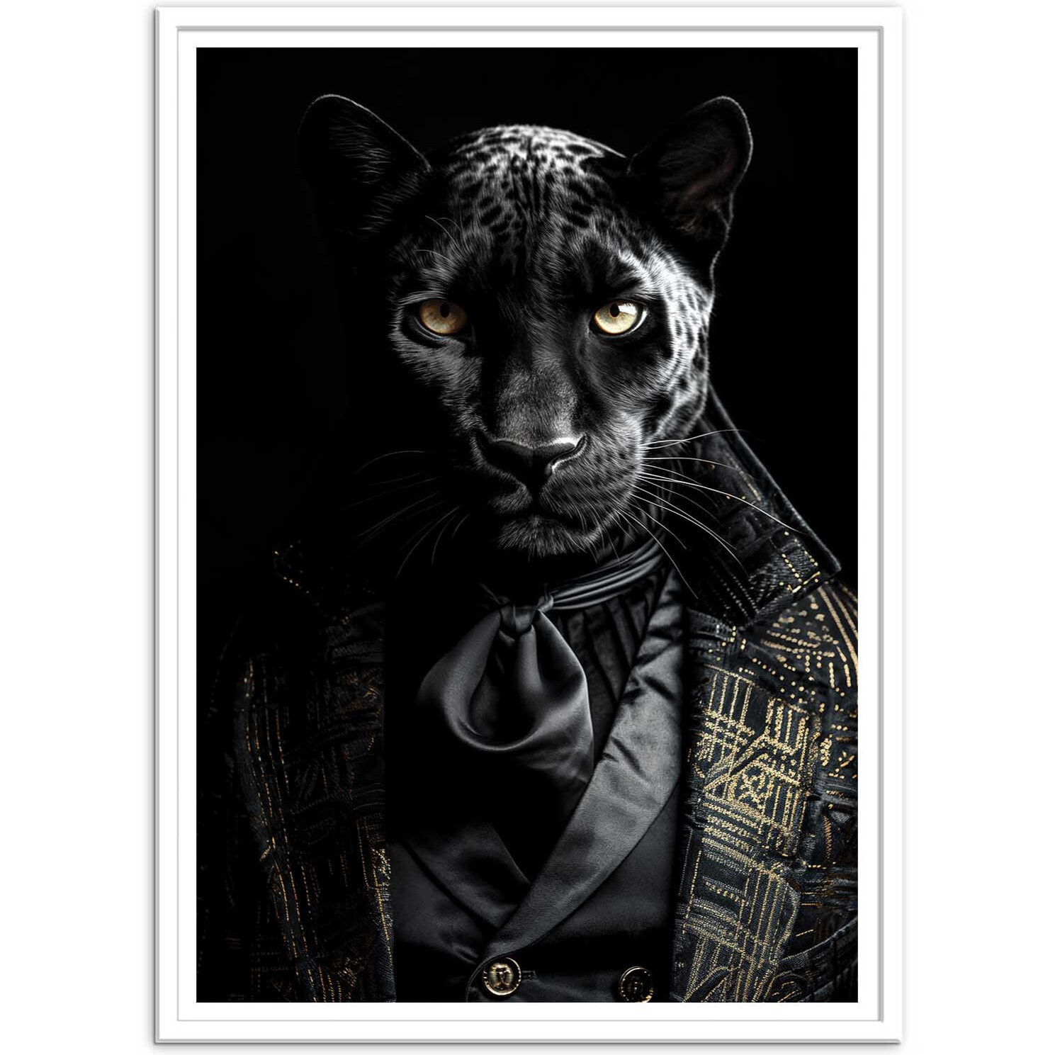 Affiche - Black Panther Wild Suits - Philippe Hugonnard